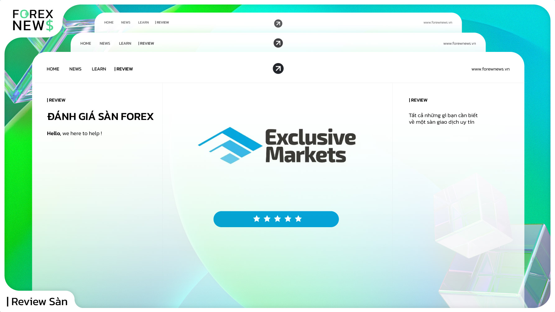 Đánh giá sàn forex uy tín Exclusive Markets