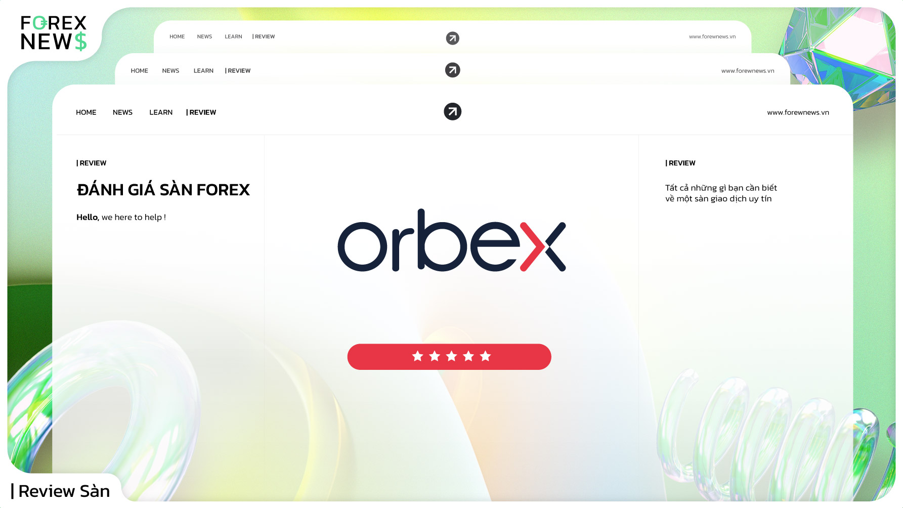 Đánh giá sàn Orbex Global mới nhất