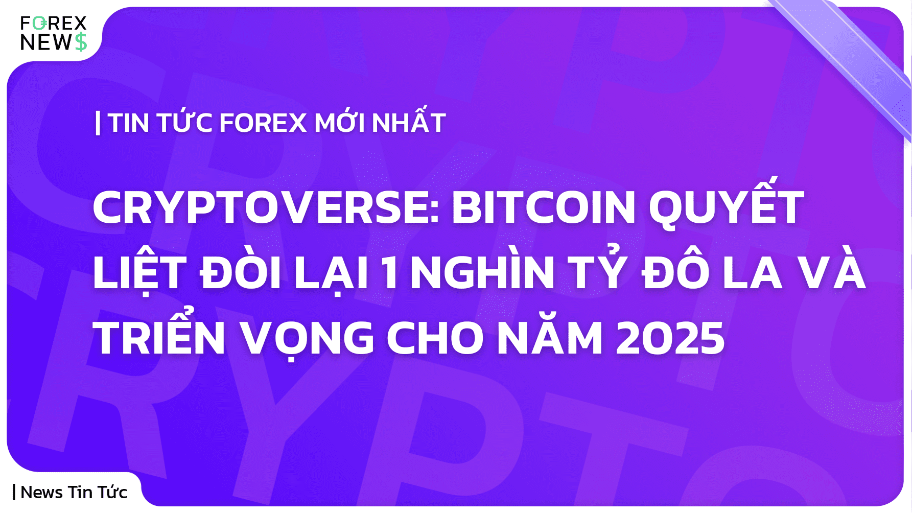 Bitcoin đòi 1 nghìn tỷ đô la